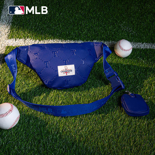 MLB Texas Rangers Fanny Pack/Chest Bag/Belt Bag-Blue