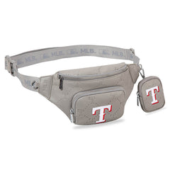 MLB Texas Rangers Fanny Pack/Chest Bag/Belt Bag-Grey