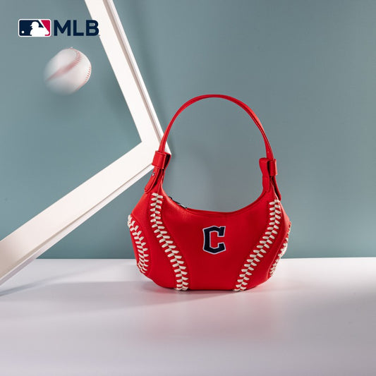 MLB Cleveland Guardians Team Hobo Bag/Shoulder Bag