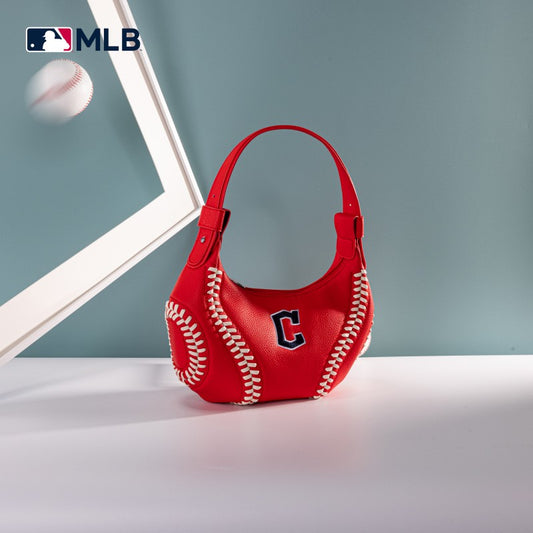 MLB Cleveland Guardians Team Hobo Bag/Shoulder Bag
