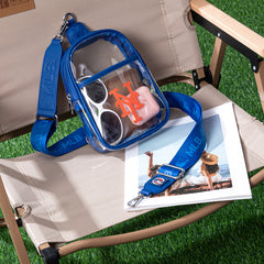 MLB New York Mets Team Clear Mini Sling Stadium Bag