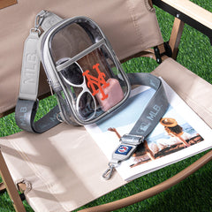 MLB New York Mets Team Clear Mini Sling Stadium Bag