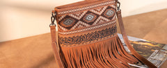 Montana West Tooled Collection Concealed Carry Crossbody