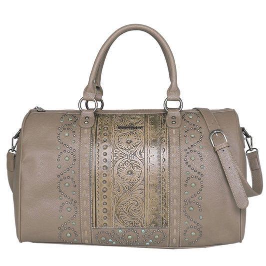 Montana West Embossed Collection Weekender Bag