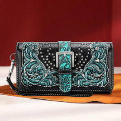 Montana West Cut-Out/Buckle Collection Wallet