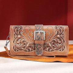 Montana West Cut-Out/Buckle Collection Wallet