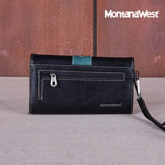 Montana West Laser Cut-out Buckle Concealed Carry Crossbody Bag Set