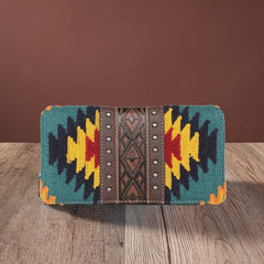 Montana West Aztec Tapestry Wallet