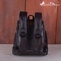 Montana West Tooled Collection Backpack