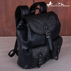 Montana West Tooled Collection Backpack