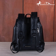 Montana West Tooled Collection Backpack