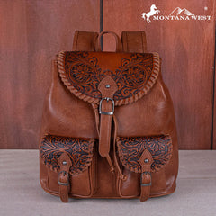 Montana West Tooled Collection Backpack