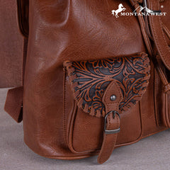 Montana West Tooled Collection Backpack