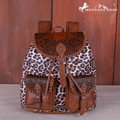 Montana West Tooled Collection Backpack