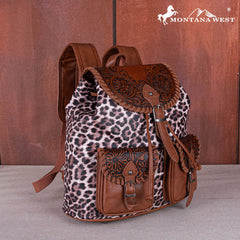 Montana West Tooled Collection Backpack