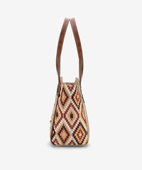 Montana West Aztec Jean Denim Collection Tote