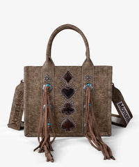 Montana West Concho Fringe Carry Tote - Montana West World