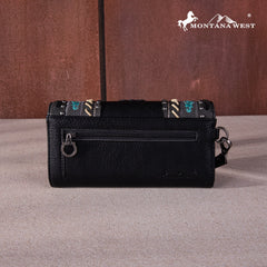 MW1256-W002 Montana West Embroidered Collection Wallet