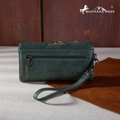 MW1261-W002 Montana West Concho Collection Wallet