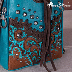 Montana West Embroidered Whipstich Sling Bag