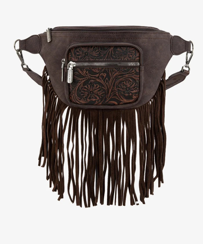 Montana West Fringe Belt Bag - Montana West World