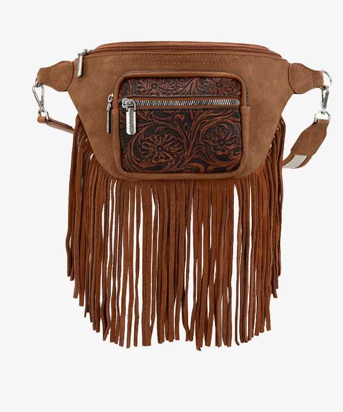 Montana West Fringe Belt Bag - Montana West World