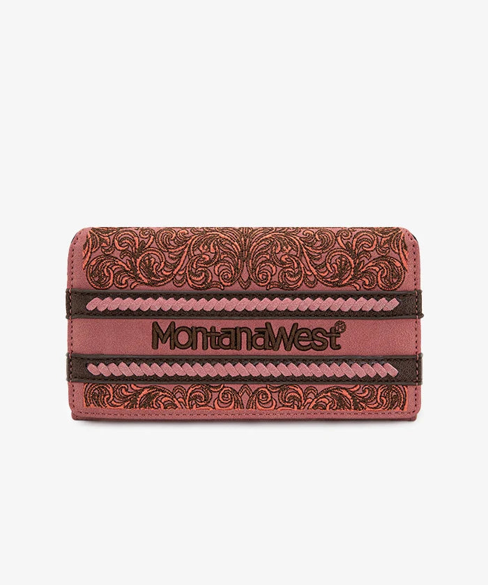 Montana West Embroidered Wallet - Montana West World