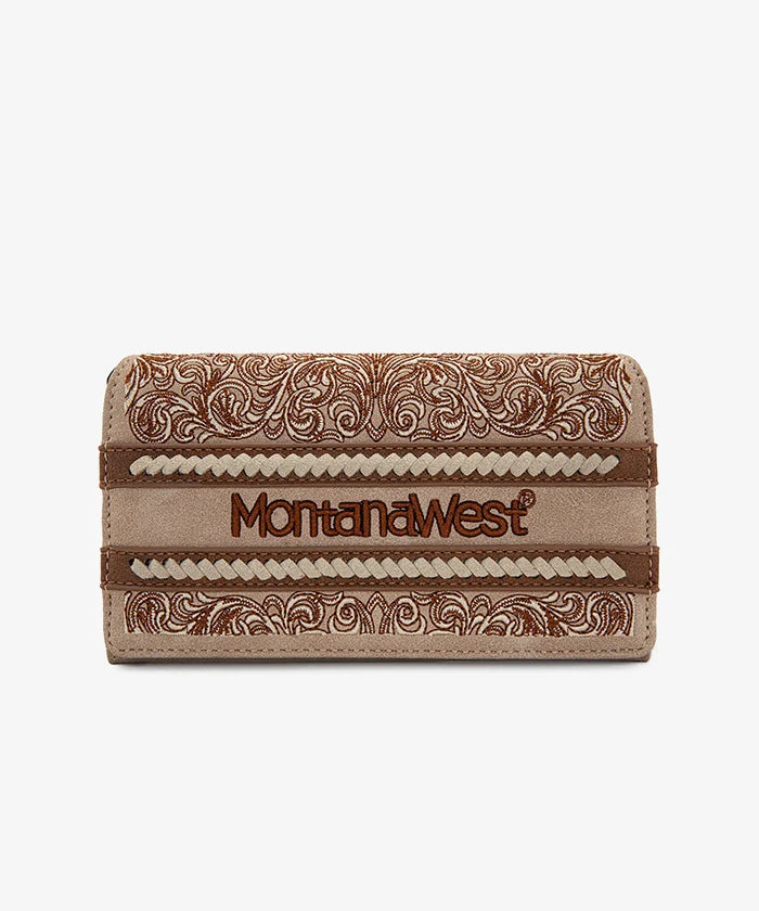 Montana West Embroidered Wallet - Montana West World