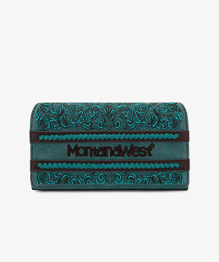 Montana West Embroidered Wallet - Montana West World