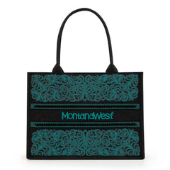 MW1279  Montana West Embroidered Collection Concealed Carry Tote