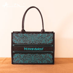 MW1279  Montana West Embroidered Collection Concealed Carry Tote