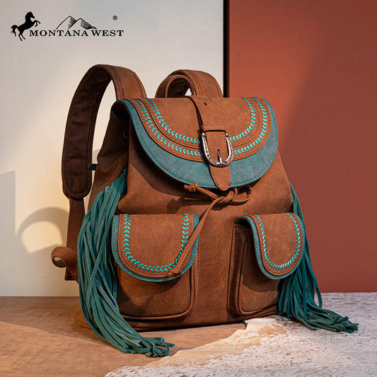 Montana West Fringe Backpack