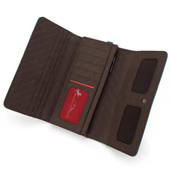 Montana West Tooled Collection Wallet