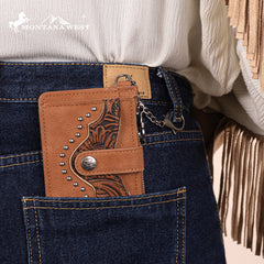 Montana West Floral Tooled Wallet