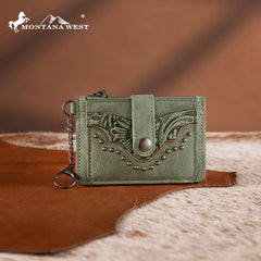 Montana West Floral Tooled Wallet