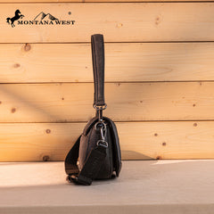 Montana West Genuine Hair-On Cowhide Shoulder Bag