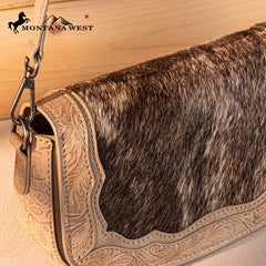 Montana West Genuine Hair-On Cowhide Shoulder Bag