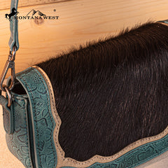 Montana West Genuine Hair-On Cowhide Shoulder Bag