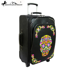 MW326-L1/2/3 Montana West Sugar Skull Collection 3 PC Luggage Set