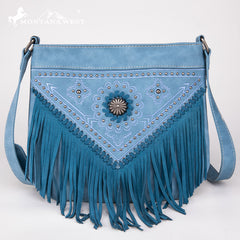 Montana West Concho Collection Concealed Carry Crossbody Bag