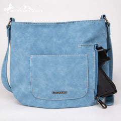 Montana West Concho Collection Concealed Carry Crossbody Bag