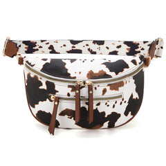 Montana West Print Belt Bag