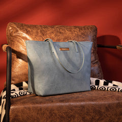 Montana West Tote Bag-Jean