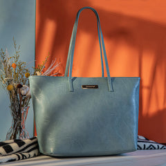 Montana West Tote Bag-Jean