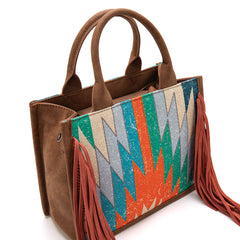 Montana West Southwestern Fringe Crossbody