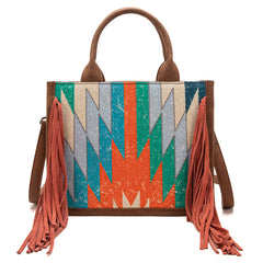 Montana West Southwestern Fringe Crossbody