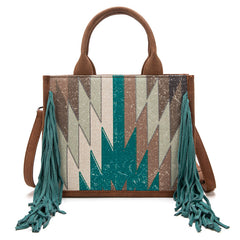 Montana West Southwestern Fringe Crossbody