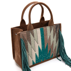 Montana West Southwestern Fringe Crossbody