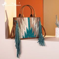 Montana West Southwestern Fringe Crossbody