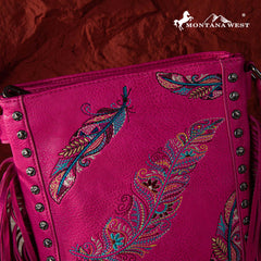 Montana West Embroidered Collection Concealed Carry Crossbody